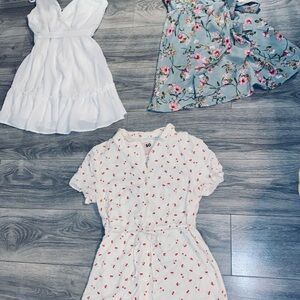 3 New Summer Junior Dresses